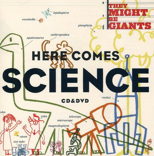 【取寄】ゼイマイトビージャイアンツ They Might Be Giants - Here Comes Science CD アルバム 【輸入盤】