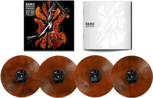 Metallica ＆ San Francisco Symphony - S＆M2 (Marble Orange Vinyl) LP レコード 【輸入盤】