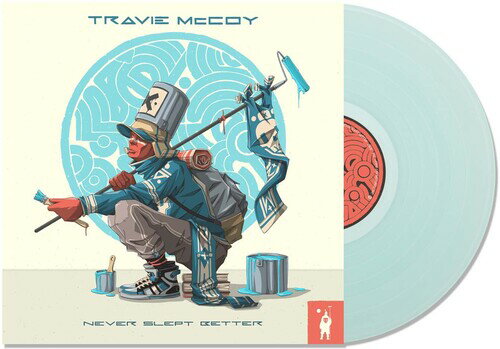 Travie McCoy - Never Slept Better - ELECTRIC BLUE LP レコード 【輸入盤】