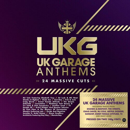 Uk Garage Anthems / Various - UK Garage Anthems - 140-Gram Black Vinyl LP レコード 【輸入盤】