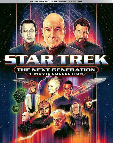 Star Trek: The Next Generation 4-Movie Collection 4K UHD ブルーレイ 【輸入盤】