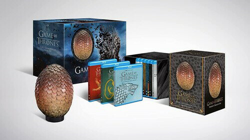 Game of Thrones: Complete Series Limited 33-Disc All-Region Blu-ray Boxset Includes a Hand-Painted Resin Replica of the Egg That Hatched Drogon and a Display Stand ブルーレイ 【輸…