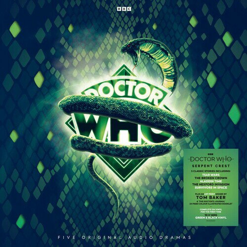 Doctor Who - Serpent Crest - Limited Boxset includes 10 140-Gram LP's pressed on Black  Green Colored Vinyl with a Full-Color Booklet LP 쥳 ͢ס