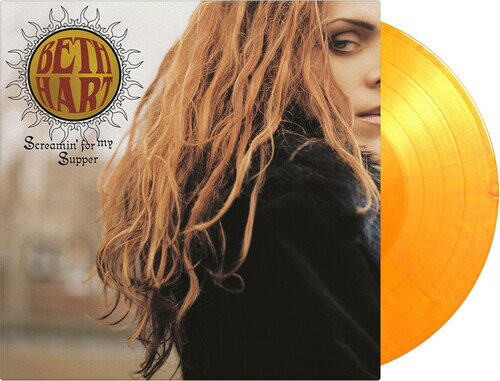 ベスハート Beth Hart - Screamin For My Supper - Limited Gatefold 180-Gram Yellow ＆ Orange Marble Colored Vinyl LP レコード 【輸入盤】
