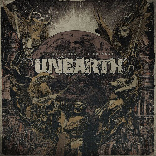 Unearth - The Wretched; The Ruinous - Ltd Transparent Red Vinyl LP レコード 【輸入盤】