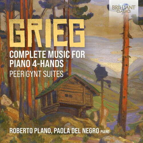 Grieg / Plano / Del Negro - Complete Music for Piano 4-Hands Peer Gynt Suites CD アルバム 【輸入盤】