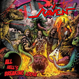 Raven - All Hell's Breaking Loose LP レコード 【輸入盤】