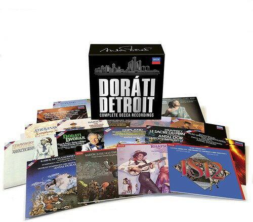 Antal Dorati / Detroit Symphony Orchestra - Complete Decca Recordings CD アルバム 【輸入盤】