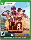 ◆タイトル: Company of Heroes 3: Console Launch Edition for Xbox Series X◆現地発売日: 2023/05/30◆レーティング(ESRB): M・輸入版ソフトはメーカーによる国内サポートの対象外です。当店で実機での動作確認等を行っておりませんので、ご自身でコンテンツや互換性にご留意の上お買い求めください。 ・パッケージ左下に「M」と記載されたタイトルは、北米レーティング(MSRB)において対象年齢17歳以上とされており、相当する表現が含まれています。Company of Heroes 3: Console Launch Edition for Xbox Series X 北米版 輸入版 ソフト※商品画像はイメージです。デザインの変更等により、実物とは差異がある場合があります。 ※注文後30分間は注文履歴からキャンセルが可能です。当店で注文を確認した後は原則キャンセル不可となります。予めご了承ください。Heart-pounding combat combines with new opportunities for strategy beyond the battlefield, making every choice matter. Experience an all-new theatre of war with new environments, factions and international battlegroups. Set up vital supply lines and map intelligence networks with the new Dynamic Campaign Map, ensuring no two campaign playthroughs are ever alike. Discover the untold stories of a stunning new Mediterranean theatre, with cinematic WW2 action spanning across Italy and North Africa.