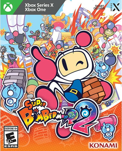 ◆タイトル: Super Bomberman R 2 Xbox One & Series X S◆現地発売日: 2023/09/12◆レーティング(ESRB): E10+・輸入版ソフトはメーカーによる国内サポートの対象外です。当店で実機での動作確認等を行っておりませんので、ご自身でコンテンツや互換性にご留意の上お買い求めください。 ・パッケージ左下に「M」と記載されたタイトルは、北米レーティング(MSRB)において対象年齢17歳以上とされており、相当する表現が含まれています。Super Bomberman R 2 Xbox One & Series X S 北米版 輸入版 ソフト※商品画像はイメージです。デザインの変更等により、実物とは差異がある場合があります。 ※注文後30分間は注文履歴からキャンセルが可能です。当店で注文を確認した後は原則キャンセル不可となります。予めご了承ください。Super Bomberman is back with a bang! Super Bomberman R 2 brings back the explosive party game action along with an all-new adventure and several game modes for all to enjoy! This next installment in the Super Bomberman R series provides players with a fun group experience and the ability to have a blast as a single player in each game mode. Join Bomberman and the gang with their new friends, the Ellons, as they work together to protect the universe from a new threat! New and returning battle modes including Castle, Battle 64, and Level Editor where players can build, test, and share their stages with the world! Get everyone together and have a Blast in Super Bomberman R 2!