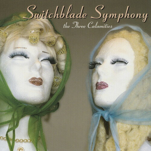 Switchblade Symphony - The Three Calamities - Green/blue Split LP R[h yAՁz