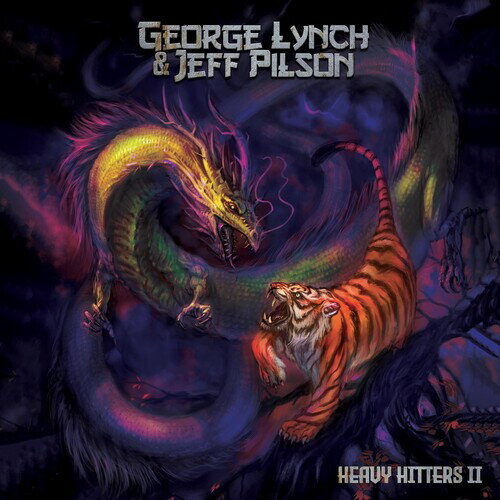 George Lynch / Jeff Pilson - Heavy Hitters Ii - Silver/purple Splatter LP レコード 【輸入盤】