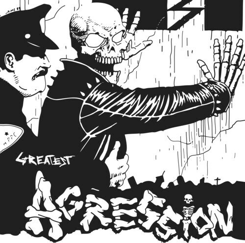 Agression - Greatest - Black/white Splatter LP レコード 【輸入盤】