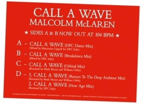 Malcolm McLaren ＆ the Bootzilla Orchestra - Ca