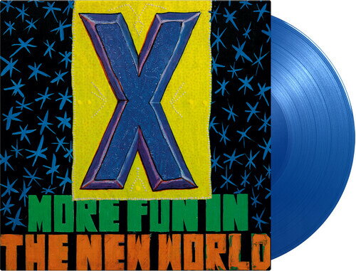 X. - More Fun In The New World - Limited 180-Gram Translucent Blue Colored Vinyl LP 쥳 ͢ס