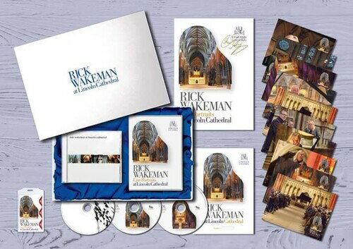 リックウェイクマン Rick Wakeman - At Lincoln Cathedral - Ltd Edition Box Set, 2CD+DVD, Postcards, Numbered Certificate ＆ Laminate CD アルバム 【輸入盤】