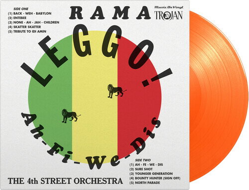 4th Street Orchestra - Leggo Ah-Fi-We-Dis - Limited 180-Gram Orange Colored Vinyl LP レコード 【..