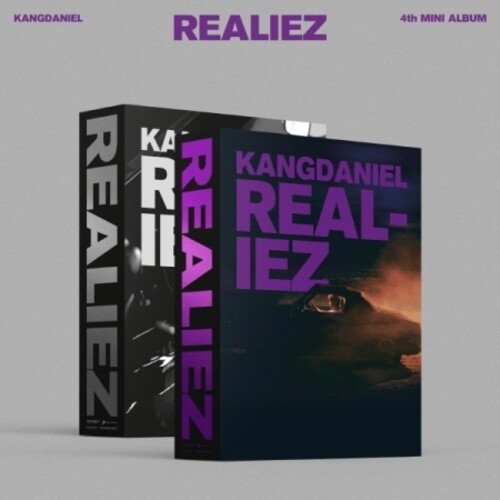 Kang Daniel - Realiez - ランダムカバー - incl. 64pg Photobook, Lyrcis Paper, Message Ticket, Stamp Sticker, Cube, Film Photo, 2 Photocards, Sticker + Tattooo Sticker CD アルバム 