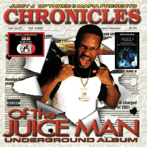 Juicy J - Chronicles Of The Juice Man LP レコード 【輸入盤】