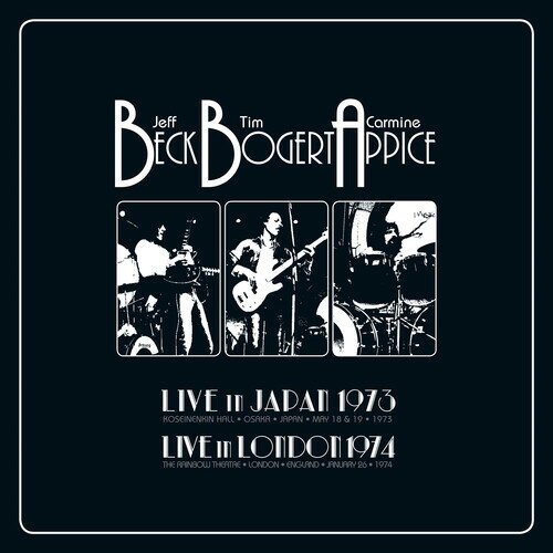 Beck Bogert ＆ Appice - Live 1973 ＆ 1974 LP レコード 【輸入盤】