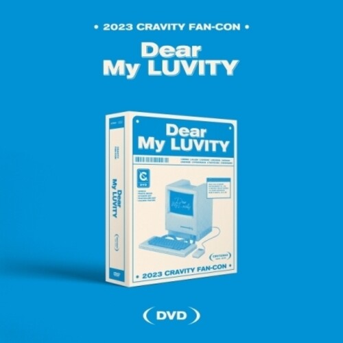 Dear My Luvity - 2023 Cravity Fan Con - 3 DVD Set w/160pg Photobook, 9pc Photocard Set, Sticker Set + Folded Poster DVD 【輸入盤】