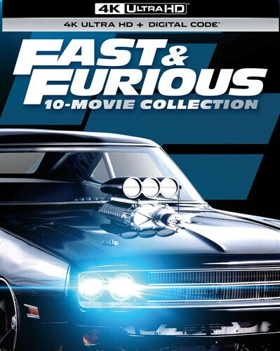 Fast ＆ Furious 10-Movie Collection 4K UHD ブルーレイ 【輸入盤】