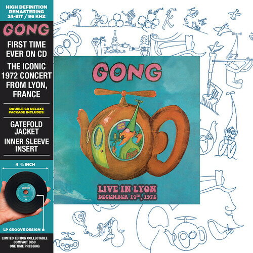 Gong - Live in Lyon 1972 CD アルバム 【輸入盤】