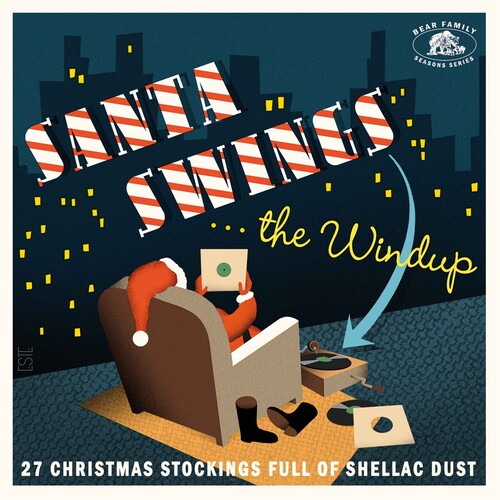 Santa Swings...the Windup: 28 Christmas / Various - Santa Swings...The Windup: 28 Christmas Stockings Full Of Shellac Dust (Various Artists) CD アルバム 【輸入盤】