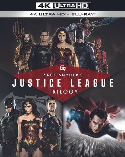 Zack Snyder's Justice League Trilogy 4K UHD ブルーレイ 【輸入盤】