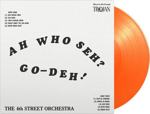 4th Street Orchestra - Ah Who Seh Go-Deh - Limited 180-Gram Orange Colored Vinyl LP 쥳 ͢ס