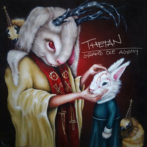 ◆タイトル: Grand Ole Agony◆アーティスト: Thetan◆現地発売日: 2023/10/20◆レーベル: Anti-CorpThetan - Grand Ole Agony LP レコード 【輸入盤】※商品画像はイメージです。デザインの変更等により、実物とは差異がある場合があります。 ※注文後30分間は注文履歴からキャンセルが可能です。当店で注文を確認した後は原則キャンセル不可となります。予めご了承ください。[楽曲リスト]1.1 Side A: 1.2 1. God's America 1.3 2. Blackened Inside 1.4 3. White Sheets Blowing in the Breeze 1.5 4. Bless Your Heart 1.6 5. Gutted 1.7 6. Sad Endings and a Feeling of Disappointment 1.8 7. Coup de Grace 1.9 8. Culo 1.10 9. Note to Self 1.11 Side B: 1.12 10. EulogyFollowing their 2019 hardcore haymaker 'ABYSMAL' and collaborative releases with emcees KOOL KEITH and LIL B, Two-piece ragers Thetan return to form with the colossal 'GRAND OLE AGONY'. Mixing powerviolence, sludge metal, and hardcore punk with extraterrestrial soundscapes and nerve shattering tension. Thetan rip through 9 songs of dismay and pessimism in their unconventional tradition of bass, drum and theremin driven chaos before easing into the slow burn of album closer 'Eulogy', an ode to a dead star and the orphaned planets it once fostered. Along for the ride on this sonic collision course is CRUNCHY BLACK of THREE 6 MAFIA, Jazz legend and trumpet player extraordinaire MAC GOLLEHON, and low down dark country icons BENJAMIN TOD and ASHLEY MAE of LOST DOG STREET BAND, among others. Emblazoned with artwork by the legendary artist KRISTEN FERRELL and vinyl etchings by Thetan bassist/vocalist and owner of Black Matter Mastering, DAN EMERY.SIDE A:1. God's America2. Blackened Inside3. White Sheets Blowing In The Breeze4. Bless Your Heart5. Gutted6. Sad Endings And A Feeling Of Disappointment7. Coup de Grace8. Culo9. Note To SelfSIDE B:10. Eulogy