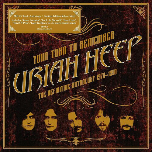 【取寄】ユーライアヒープ Uriah Heep - The Definitive Anthology 1970-1990 LP レコード 【輸入盤】