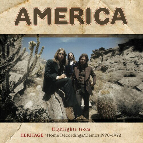 ◆タイトル: Highlights From Heritage: Home Recordings / Demos 1970-1973◆アーティスト: America◆現地発売日: 2018/11/22◆レーベル: Omnivore RecordingsAmerica - Highlights From Heritage: Home Recordings / Demos 1970-1973 LP レコード 【輸入盤】※商品画像はイメージです。デザインの変更等により、実物とは差異がある場合があります。 ※注文後30分間は注文履歴からキャンセルが可能です。当店で注文を確認した後は原則キャンセル不可となります。予めご了承ください。[楽曲リスト]