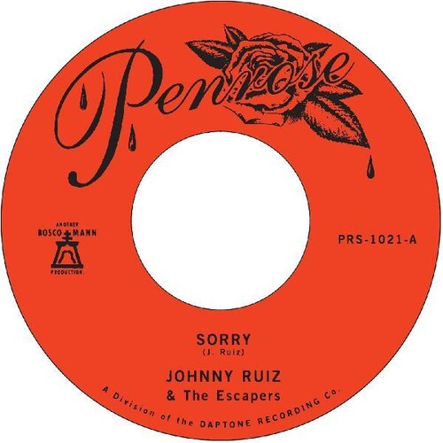 Johnny Ruiz ＆ Escapers - Sorry / Prettiest Girl レコード (7inchシングル)
