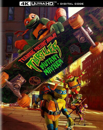 Teenage Mutant Ninja Turtles: Mutant Mayhem 4K UHD ֥롼쥤 ͢ס