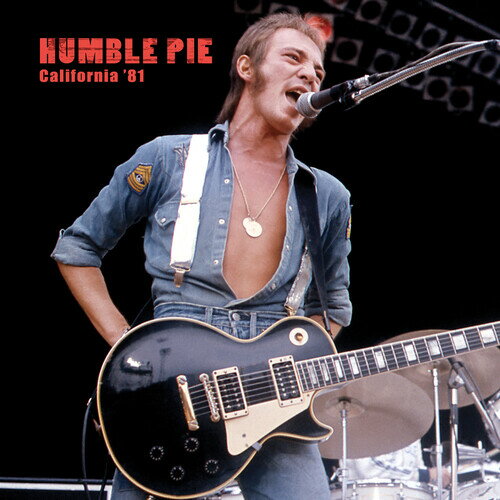 Humble Pie - California '81 - RED MARBLE LP 쥳 ͢ס