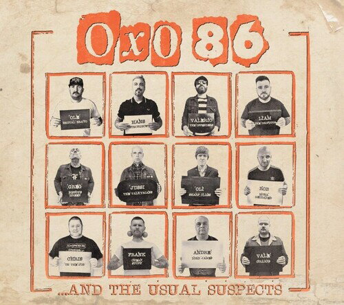 Oxo 86 - And The Usual Suspects - 180gm Creme Orange Vinyl LP レコード 【輸入盤】