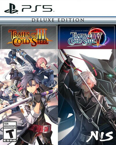 The Legend of Heroes: Trails of Cold Steel III / The Legend of Heroes: Trails of Cold Steel IV - Deluxe Edition PS5 北米版 輸入版 ソフト