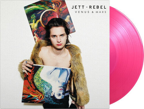Jett Rebel - Venus ＆ Mars: 10th Anniversary - Limited 180-Gram Translucent Pink Colored Vinyl LP レコード 【輸入盤】