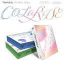 ◆タイトル: Colorise - ランダムカバー - incl. 96pg Photobook, Envelope, 2 Photocards, Special Photocard, Accordion Photo, Folded Poster, 6-Cut Photo, Pallet Card + Coloring Card◆アーティスト: Weeekly◆現地発売日: 2023/11/10◆レーベル: Ist Entertainment◆その他スペック: フォトブック付き/輸入:アジアWeeekly - Colorise - ランダムカバー - incl. 96pg Photobook, Envelope, 2 Photocards, Special Photocard, Accordion Photo, Folded Poster, 6-Cut Photo, Pallet Card + Coloring Card CD アルバム 【輸入盤】※商品画像はイメージです。デザインの変更等により、実物とは差異がある場合があります。 ※注文後30分間は注文履歴からキャンセルが可能です。当店で注文を確認した後は原則キャンセル不可となります。予めご了承ください。[楽曲リスト]