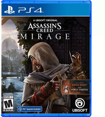 アサシンクリード PlayStation ゲームソフト Assassin's Creed Mirage Deluxe Edition Bi-Lingual Standard Edition PS4 北米版 輸入版 ソフト