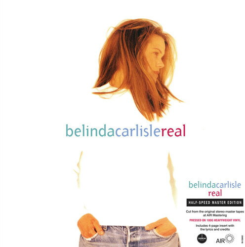 ベリンダカーライル Belinda Carlisle - Real - Half-Speed Master 180-Gram Black Vinyl LP レコード 【輸入盤】
