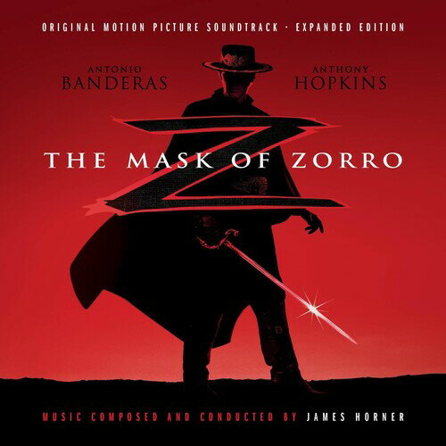 ジェームズホーナー James Horner - Mask Of Zorro (オリジナル・サウンドトラック) サントラ - Expanded ＆ Remastered CD アルバム 【輸入盤】