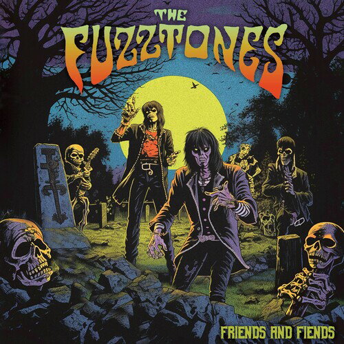 Fuzztones - Friends ＆ Fiends - ORANGE LP レコード 【輸入盤】
