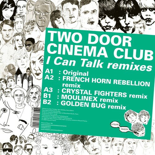 【取寄】トゥードアシネマクラブ Two Door Cinema Club - I Can Talk Remixes レコード (12inchシングル)
