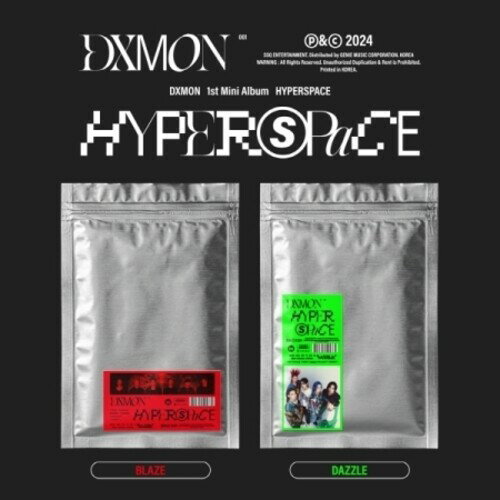 【取寄】Dxmon - Hyperspace - ランダムカバー - incl. 68pg Photobook, 2 Photocards, Photocard Mini Holder, Postcard, Message Card + Folding Poster CD アルバム 【輸入盤】