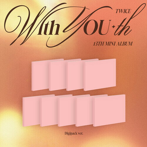 TWICE - With You-th (Digipack Ver.) CD アルバム 【輸入盤】