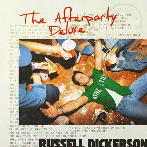 ◆タイトル: The Afterparty◆アーティスト: Russell Dickerson◆現地発売日: 2024/03/08◆レーベル: Triple Tigers◆その他スペック: クリアヴァイナル仕様/ゲートフォールドジャケット仕様Russell Dickerson - The Afterparty LP レコード 【輸入盤】※商品画像はイメージです。デザインの変更等により、実物とは差異がある場合があります。 ※注文後30分間は注文履歴からキャンセルが可能です。当店で注文を確認した後は原則キャンセル不可となります。予めご了承ください。[楽曲リスト]1.1 Red Dirt Church (Feat. Needtobreathe) 1.2 Blame It on Being Young 1.3 Sorry 1.4 She Likes It (Feat. Jake Scott) 1.5 I Still Believe 1.6 Big Wheels 1.7 I Remember 1.8 I Wonder 1.9 God Gave Me a Girl 1.10 All the Same Friends 1.11 Beers to the Summer 1.12 She's Why 2.1 18 2.2 Over and Over 2.3 Drink to This 2.4 Just Like Your Mama 2.5 Beers to the Summer (Acoustic) 2.6 God Gave Me a Girl (Acoustic) 2.7 I Remember (Acoustic) 2.8 Drink to This (Acoustic) 2.9 Over and Over (Acoustic) 2.10 She Likes It (Live) 2.11 Big Wheels (Live) 2.12 I Wonder (Live) 2.13 I Still Believe (Live)Multiplatinum Nashville-based singer, songwriter, and multi-instrumentalist Russell Dickerson has established himself a prolific songwriter and powerhouse showman through good old-fashioned performances and eloquent songcraft spiked with spirit. In 2017, his gold-certified full-length debut, Yours, bowed at #5 on the Billboard Top Country Albums Chart and #1 on the Emerging Artists Chart. Not to mention, it yielded three consecutive #1 smashes, including the double-platinum Yours (christened One of the hottest wedding songs of the year by The Knot), the platinum Blue Tacoma, and Every Little Thing. - This deluxe album is a more complete picture of this record and of me as an artist. Getting to dive deeper into who I am and showcase live recordings in a way I haven't done before. It's almost as if the self-titled album wasn't finished yet and the deluxe completes this record and this moment in my life.