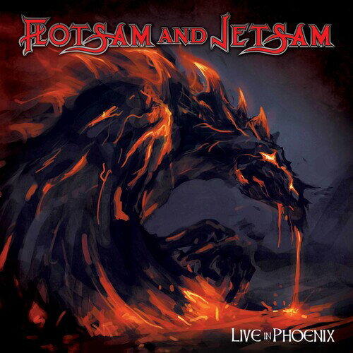 Flotsam ＆ Jetsam - Live In Phoenix - Orange LP レコード 【輸入盤】