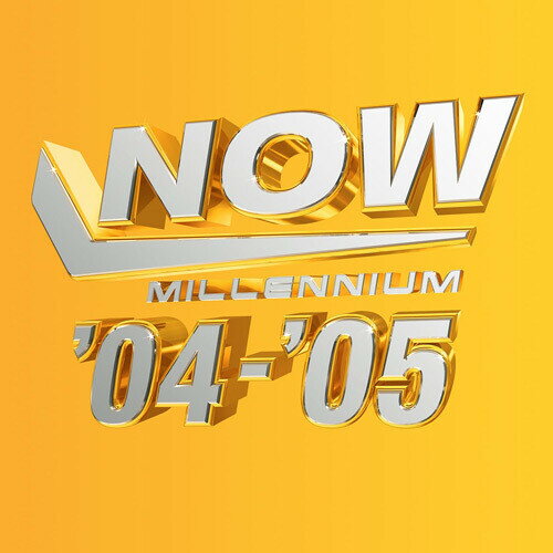 Now Millennium 2004-2005 / Various - Now Millennium 2004-2005 - Yellow ＆ White Colored Vinyl LP レコード 【輸入盤】